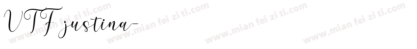 VTF justina字体转换